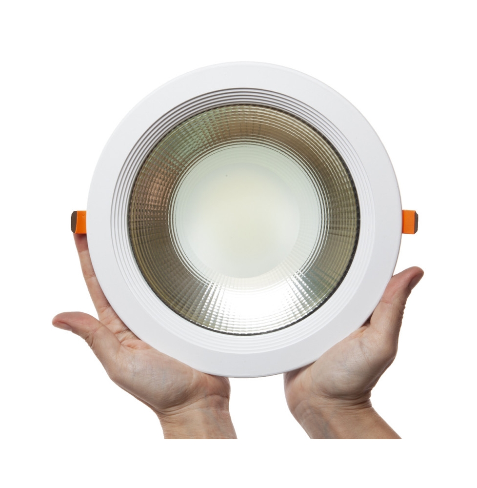 Foco Downlight Led Cob Circular W Lm H