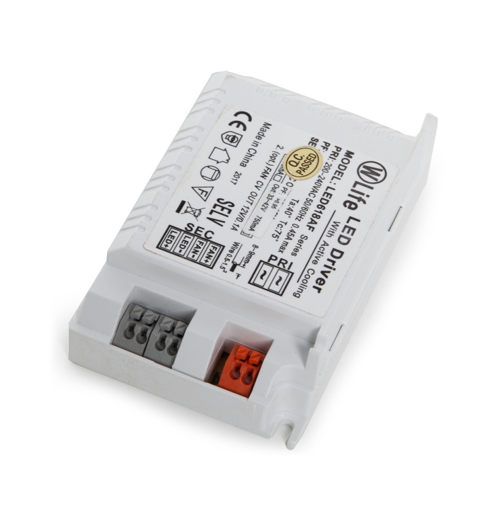 Driver LED 30W 33-42VDC 750mA  Foco Carril 30/45W-Kimera