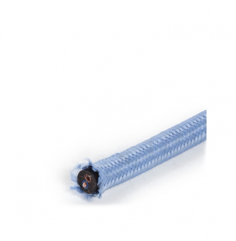 Cable Redondo 2X0,75 Azul  X 1M [SKD-C275-BLUE]