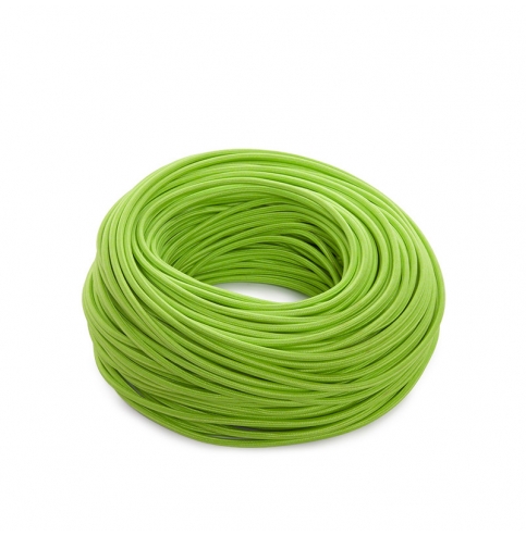 Cable Redondo 2X0,75 Verde  X 1M [SKD-C275-GREEN]