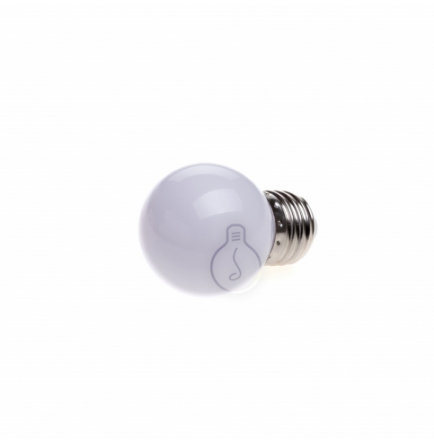 Bombilla LED E27 - Plástico - Blanco Cálido [AM-LB910_2]